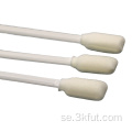 Säkerhet Double Cleanroom Foam Ear Swab Dubbelsidig